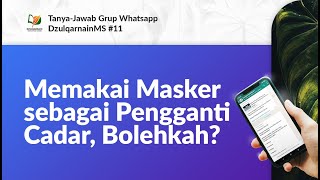 Memakai Masker sebagai Pengganti Cadar, Bolehkah?
