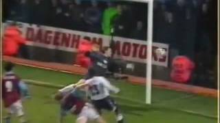 West Ham United v Tottenham Hotspur 24th February 1997 4-3