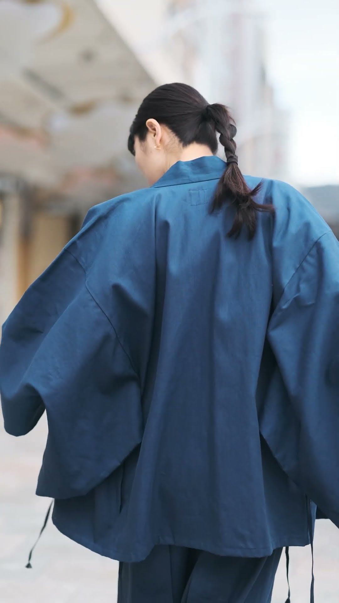 sou sou ソウソウ　インディゴデニム　角袖風靡 インディゴデニム 角袖風靡（かくそでふうび）#shorts - YouTube