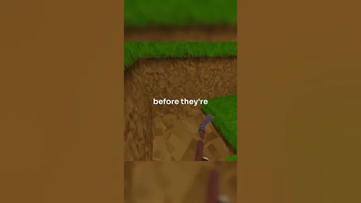 Comparing the strength of blocks in Remio VR #gorillatag #minecraft #beastcraft