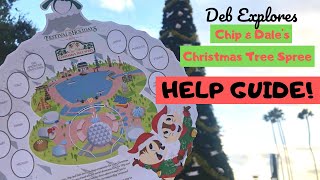 Help Guide for Chip and Dales Scavenger Hunt | Epcots Festival of the Holidays 2019