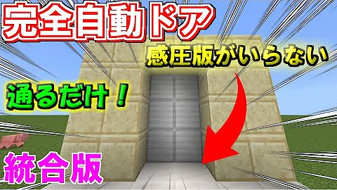 自動ドア マイクラ