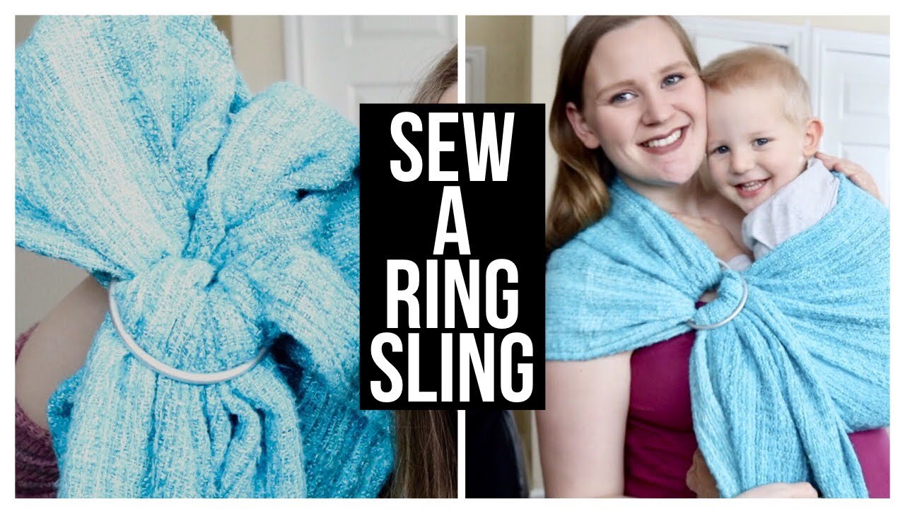 diy pleated ring sling