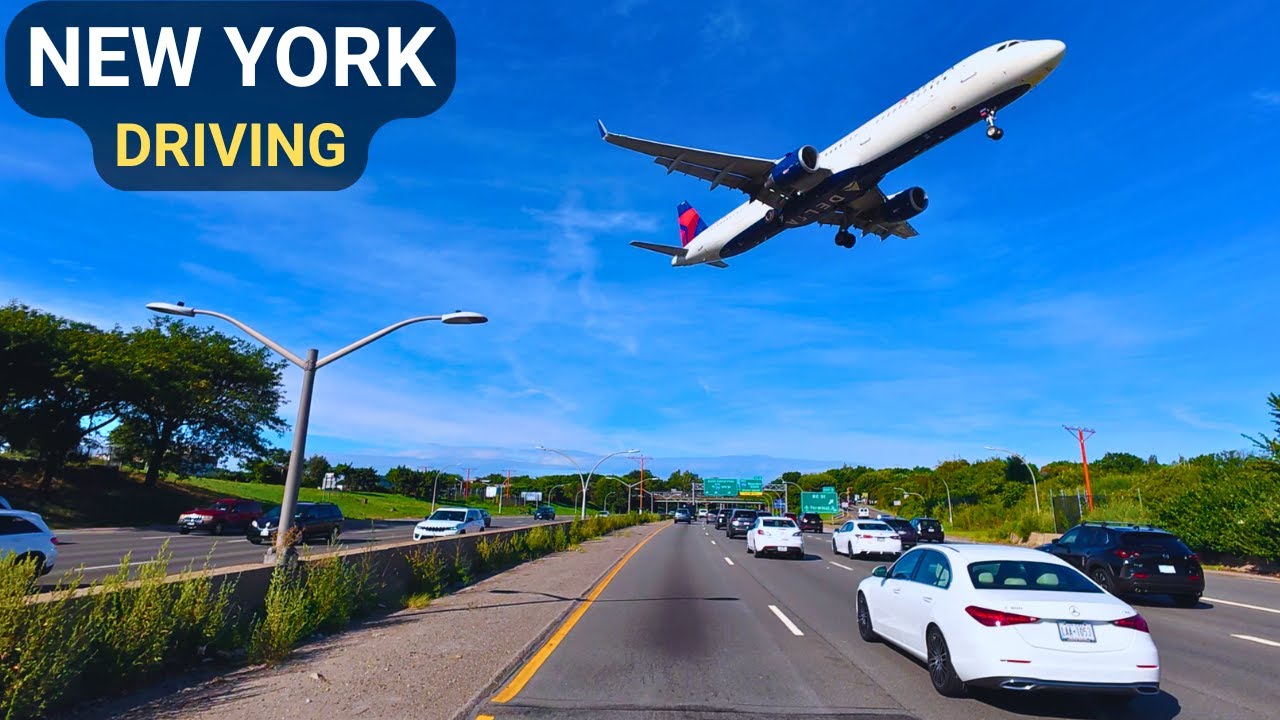 Morning Commute from Queens to the Bronx (w/ New York local news audio)