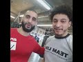 when I got train with the legendary coach Firas at Tri-star gym !! #mma #training #fighter #blessed