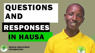 ASK AND RESPOND TO BASIC QUESTIONS IN HAUSA LANGUAGE EASILY screenshot 4