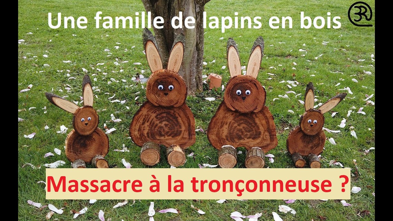 Tuto : Décoration de Pâques : la famille Lapins - Cultura