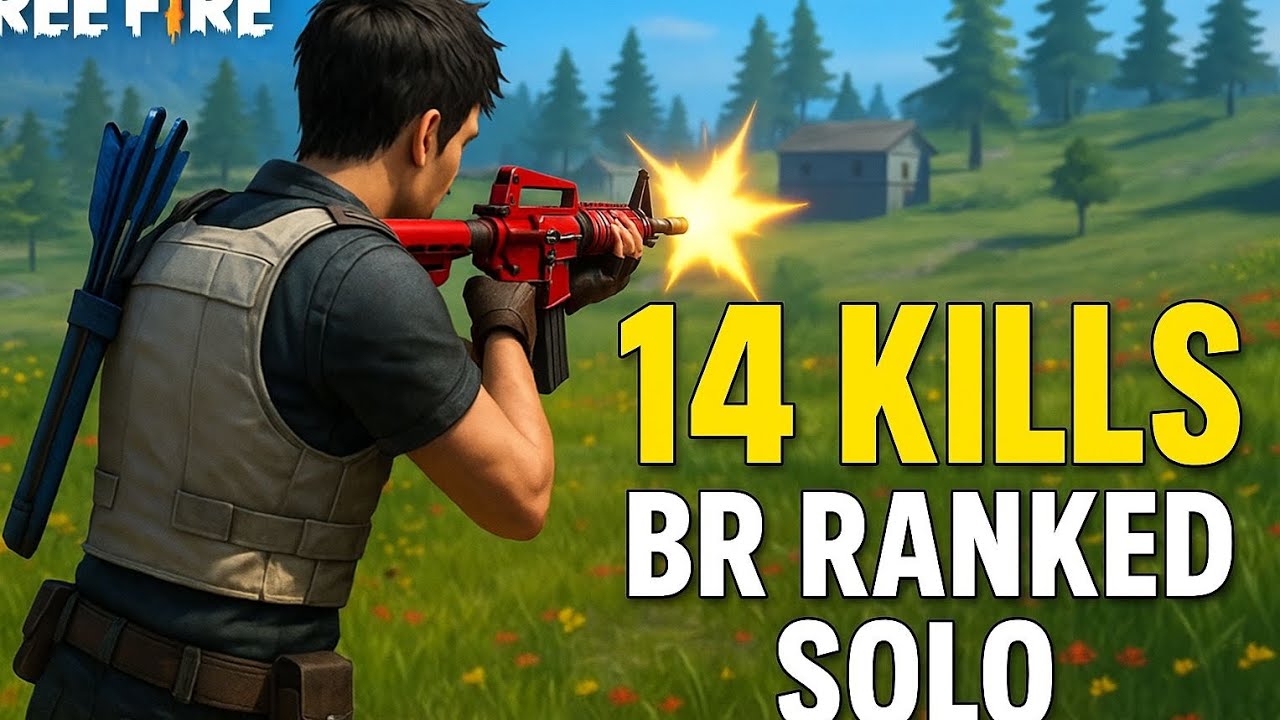 *"14 Kills in BR Ranked Solo 🔥 | Free Fire Intense Solo Gameplay ...