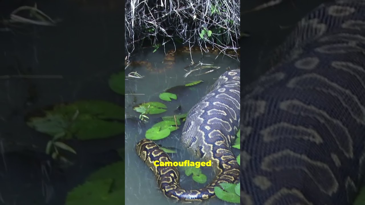 Discover the Amazon's Hidden Giant l#Anaconda #AmazonRainforest #Wildlife #NatureDocumentary #facts