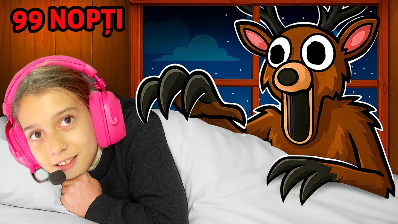 Partea 4 🦌 REZISTĂM 99 de nopți 🧌 MONSTRUL ne CONTROLEAZĂ Viața 💯