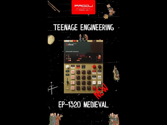 Teenage Engineering EP-1320 Medieval review | PRODJ Shorts - YouTube