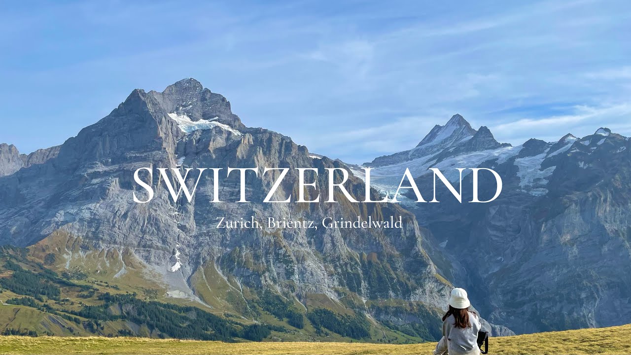 Viagem à Suíça 🇨🇭 #1 | 3 дня в Зурике, Бриенце и Гриндельвальде | Suíça vlog
