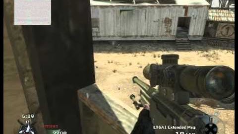 Black Ops: mattdakeeper Quick Scope Minitage on Firing Range
