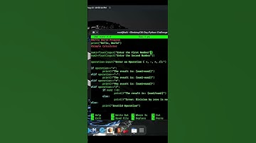 Day 1: Python Hello World & Simple Calculator | 30-Day Python Projects Challenge #pythonchallenge