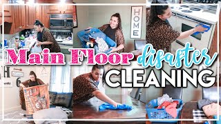 MY HOUSE IS A MESS!| EXTREME CLEANING MOTIVATION | MESSY HOUSE CLEAN #WITHME