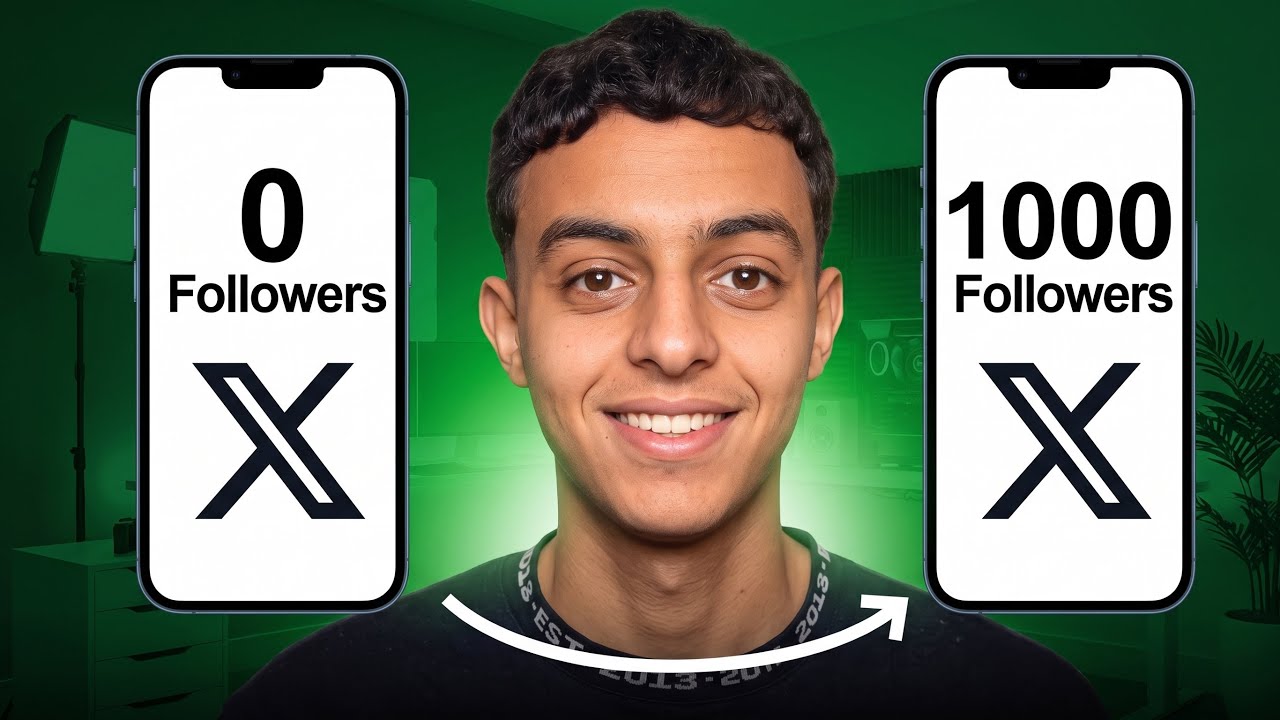 How To Grow An X Account From 0 To 1000 Followers (In Less Than 1 Month)