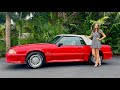 1990 Ford Mustang GT Convertible - 5 Speed Manual, 5L V8, Bright Red Exterior &amp; White Interior