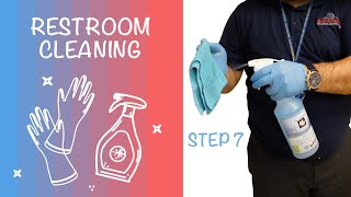 Restroom Cleaning - Step 7