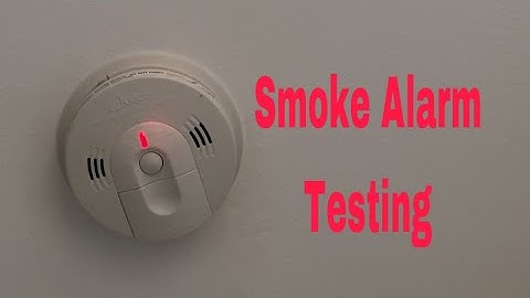 2024 Home Smoke Alarm Testing