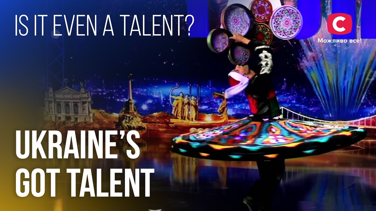 PICK UP YOUR JAW! 🎡SPINNING Is the Most Interesting Talent | Unique Talents | Got Talent 2022