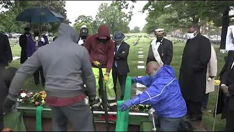 Burial of Clifford J  Alford at Fairmount Cemetery...