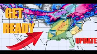 This Bomb Cyclone Is SHIFTING - Snow Totals &amp; Severe Weather!