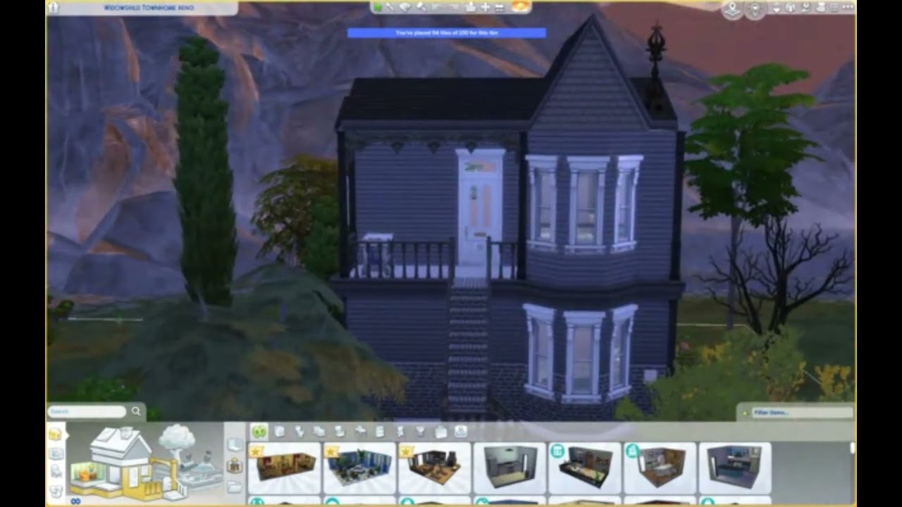 Widowshild Townhome Decorated