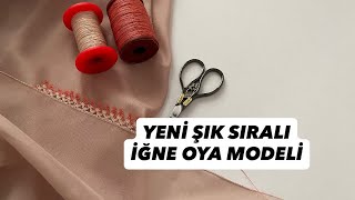 345 Yeni̇ Şik İğne Oyasi Modeli̇ Needle Lace