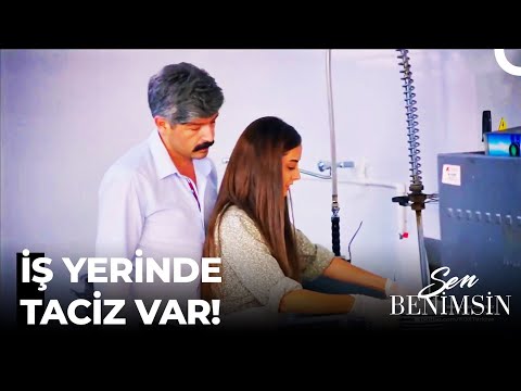 Elvan, Yeni İş yerinde Tacize Uğradı! - Sen Benimsin 10. Bölüm