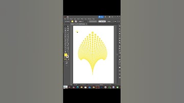 **🎨 “Mind Blowing Dot Pattern Design in Illustrator | Blend Tool Magic ✨”** #illustrator #pattern