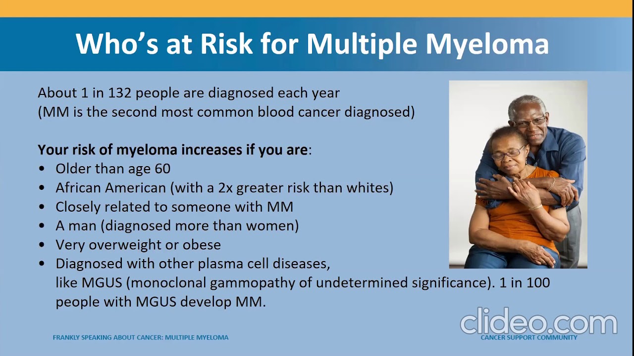 Frankly Speaking About Cancer: Multiple Myeloma