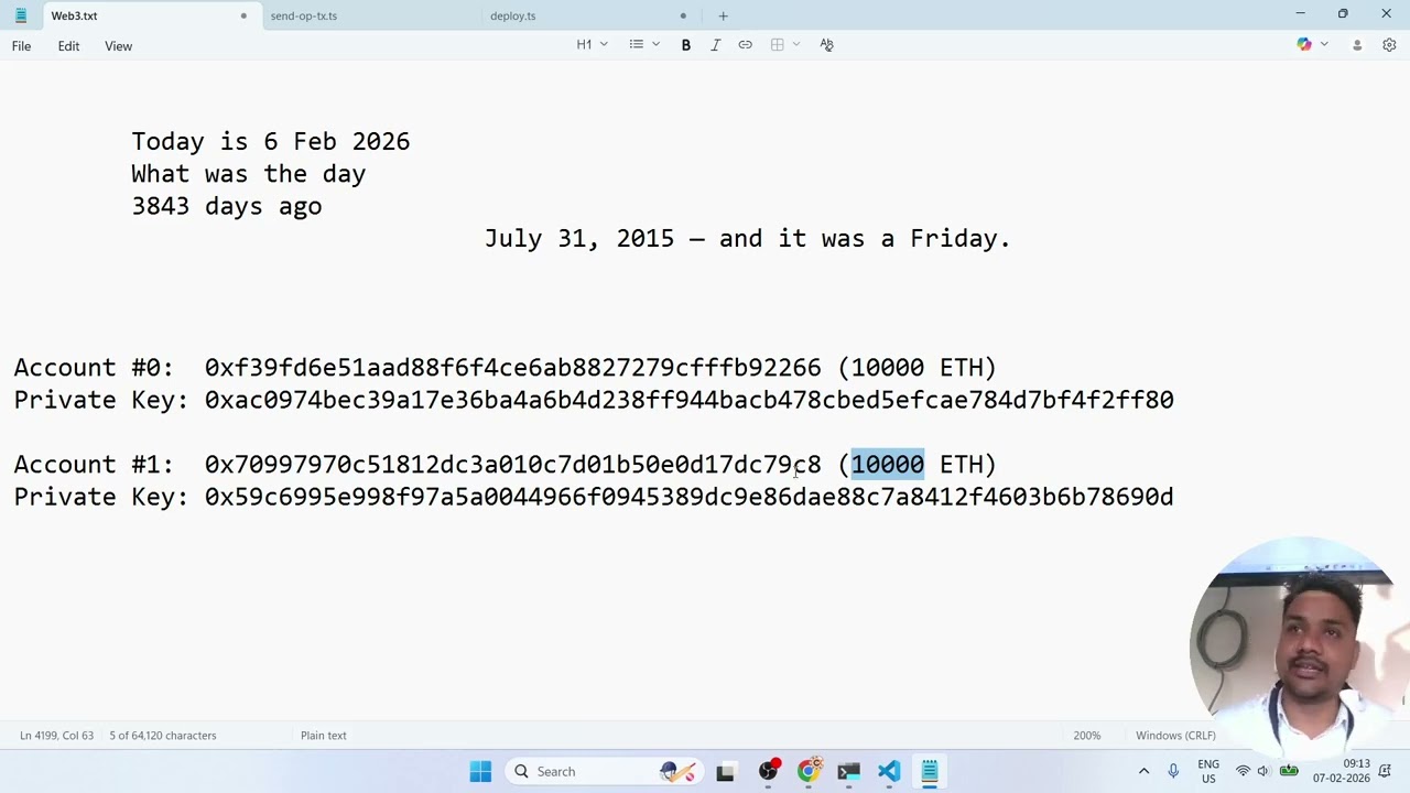 Lecture 4 - Web3-Deploying-Empty-Contract-ReadBlockNumber