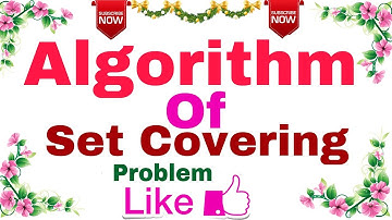 (Ep-13) Algorithm | Algorithm of Set Cover Problem (Greedy Approximation Algorithm)