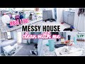 REAL LIFE MESSY HOUSE CLEAN WITH ME | EXTREME CLEAN WITH ME 2021 | COMPLETE DISASTER CLEANING