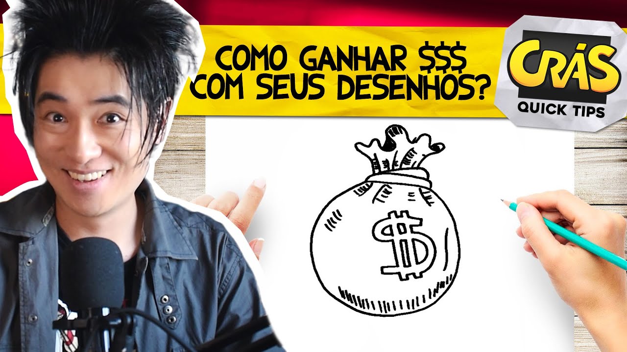 Quais as formas de ganhar dinheiro com desenhos? | Crás Quick Tips