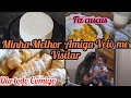 Minha Melhor Amiga Veio nos Visitar|Fiz Enroladinho de Queijo pro Café ☕|Fizemos Crep de Nutella