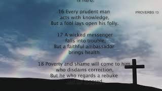 Daily Proverbs 13- Wisdom and Discipline