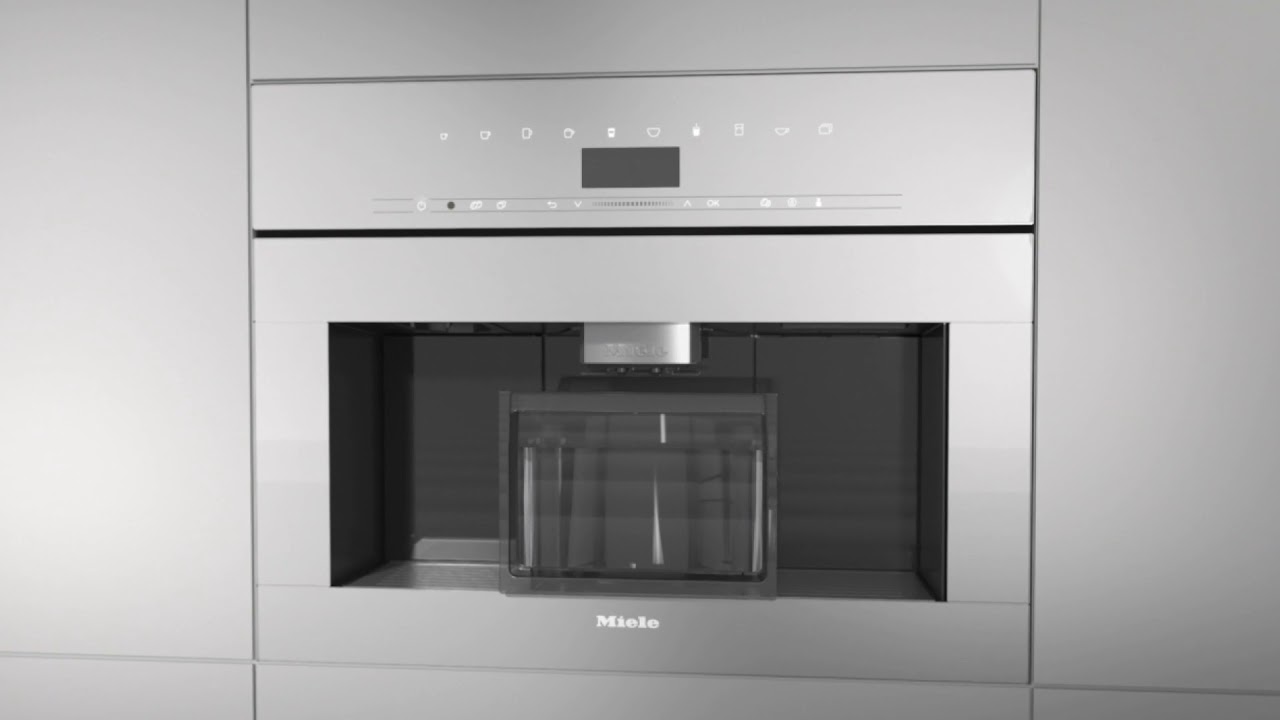 Cómo descalcificar la máquina de café CVA de Miele - YouTube