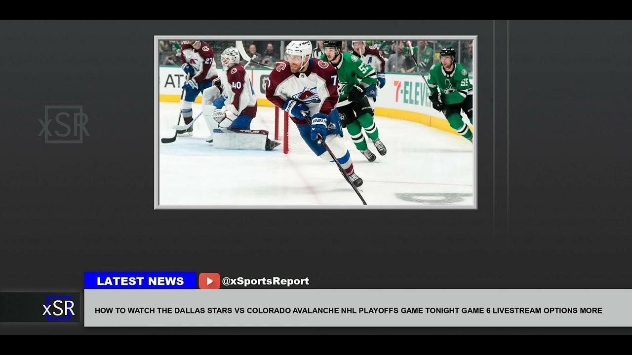 Avalanche Game Tonight How To Watch 