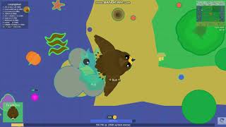 Golden Eagle throws Trex in acid lake.  Alice & Kyle want to team?  Mope.io