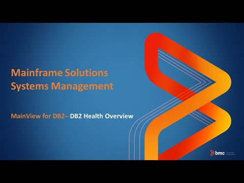 MainView for Db2 - Db2 Health Overview