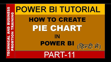 Power BI Tutorial for Beginners | How to Create Pie Chart in Power BI in Hindi | Part-11