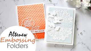 2 EASY Ways to Add Colour to 3D Embossing Folders