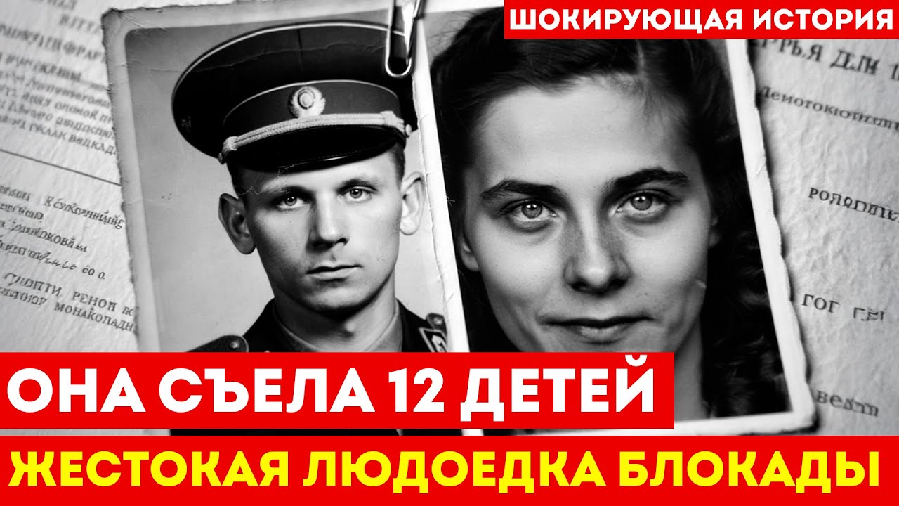 12 детей и ОДНА ТВАРЬ: Как майор НКВД выследил самую жестокую людоедку блокады