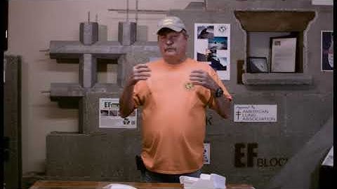 Earth Friendly Building Materials LLC & EF Block Info Video- Insulated Concrete Form  (ICCF / ICF )