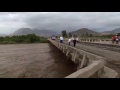 Aumenta caudal de río Chicama y se teme desborde