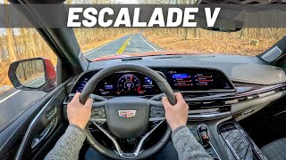 2023 Cadillac Escalade V | POV TEST DRIVE