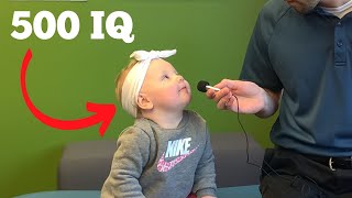 The Worlds Most Impressive 1 Year Old - Tiny Mic Interview