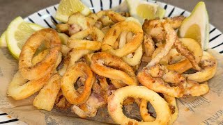 CALAMARI CROCCANTI IN FRIGGITRICE AD ARIA