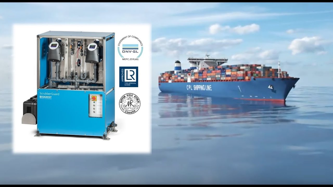 Sigrist Scrubberguard System Monitoringu Wody Pluczacej W Pluczkach Scrubber Wash Water Monitoring Youtube